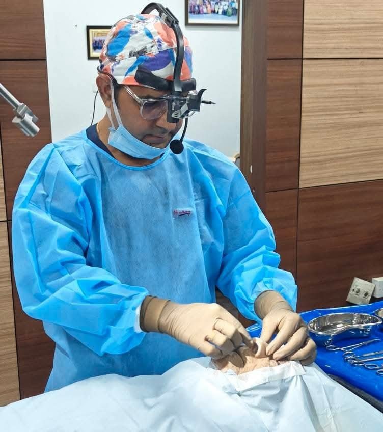 Dr Tanvar invited as guest faculty in international Rhinoplasty workshop, Hydrabad.